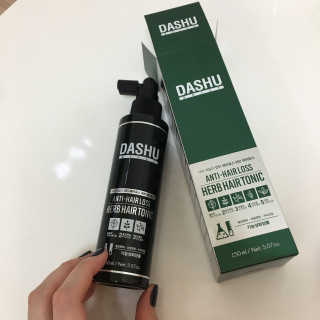 다슈코리아 다슈 안티 헤어로스 허브 헤어토닉 — 4.83점을 준 리뷰어가 2018년 1월 올린 사용 사진