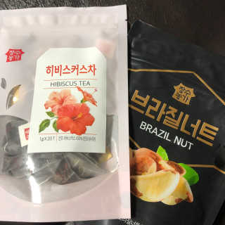 장수농가 브라질너트, 히비스커스 — 5점을 준 리뷰어가 2018년 8월 올린 사용 사진