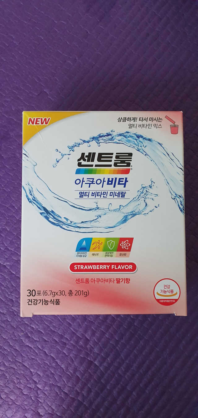 센트룸 아쿠아비타 레몬향, 딸기향 리뷰 사진