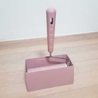 물로 씻어 쓰는 반영구 롤크리너 핸디 모노톤 에디션 — 5점을 준 리뷰어가 2019년 8월 올린 사용 사진