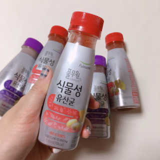 풀무원 식물성유산균 레드앤오메가 + 푸룬앤바이오 — 4.83점을 준 리뷰어가 2018년 11월 올린 사용 사진