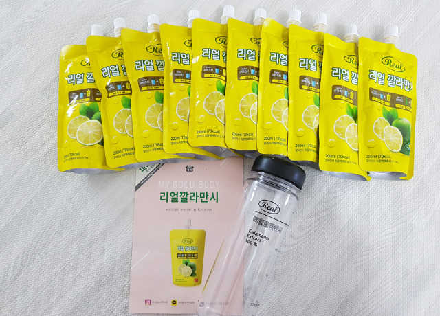 리얼깔라만시 리뷰 사진