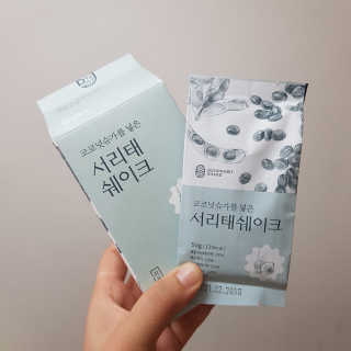 [착한습관]건강한 한끼, 귀리 쉐이크와 서리태 쉐이크 — 5점을 준 리뷰어가 2019년 7월 올린 사용 사진
