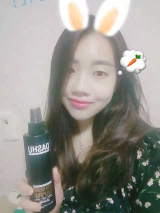 다슈코리아 다슈 데일리 탈모완화 초강력 헤어 스프레이 — 4.17점을 준 리뷰어가 2017년 11월 올린 사용 사진