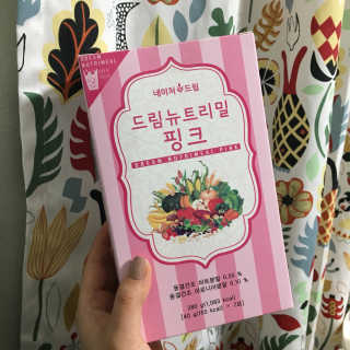 네이처드림 드림뉴트리밀 핑크,그린,옐로 — 4.67점을 준 리뷰어가 2018년 4월 올린 사용 사진