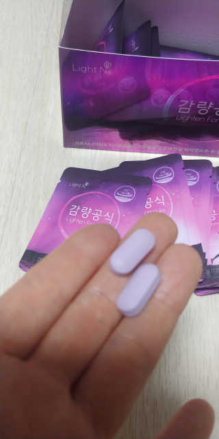 [감량공식] 다이어트 건강기능식품 — 3점을 준 리뷰어가 2019년 12월 올린 사용 사진