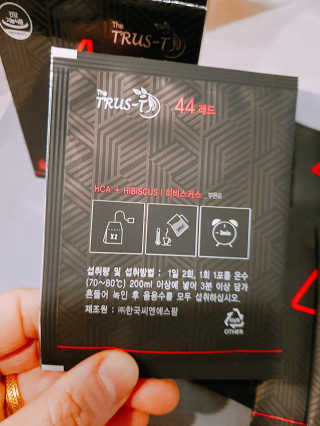 TRUS-T 트러스티44 TRUS-T 트러스티 44 다이어트 티백 — 5점을 준 리뷰어가 2019년 1월 올린 사용 사진