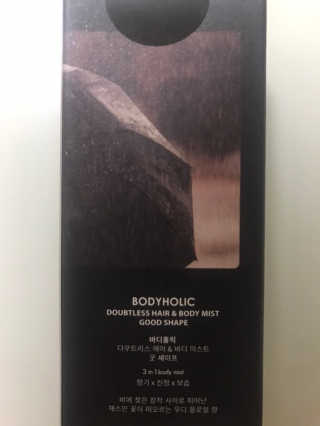 바디홀릭 다우트리스 라인 바디미스트 100ml — 5점을 준 리뷰어가 2019년 7월 올린 사용 사진