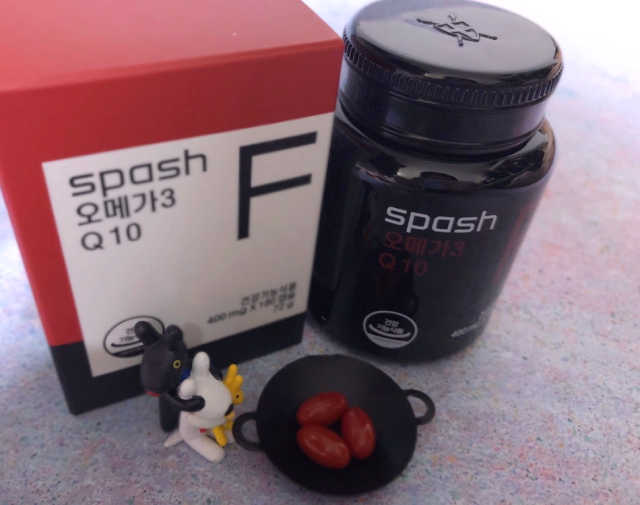 SPASH 오메가3Q10 리뷰 사진