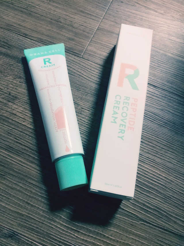 오가나 셀 펩티드 리커버리 크림 리뷰 사진