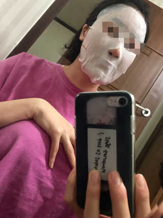 23years old 코쿤 윌로우 실키 마스크 — 4점을 준 리뷰어가 2017년 12월 올린 사용 사진