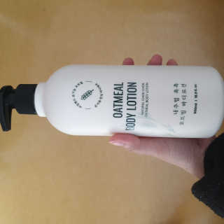 (주)에네스티 내추럴 촉촉  오트밀 바디로션 500ml — 4점을 준 리뷰어가 2020년 3월 올린 사용 사진