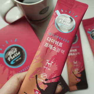 프리미엄 다이어트커피,  쓰리케어 다이어트프레소 — 4점을 준 리뷰어가 2019년 2월 올린 사용 사진