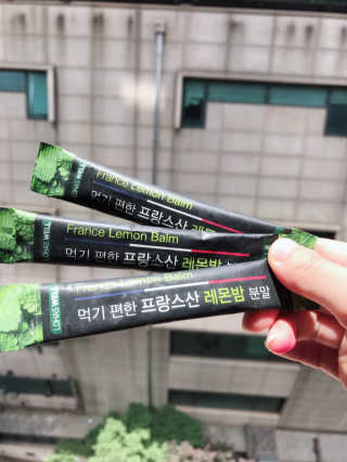 로하스웰 프랑스산 레몬밤 분말 — 2.33점을 준 리뷰어가 2018년 6월 올린 사용 사진
