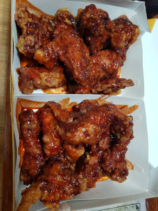 [치킨마루]-  빠사칸레드 + 콜라 500ml — 5점을 준 리뷰어가 2019년 5월 올린 사용 사진