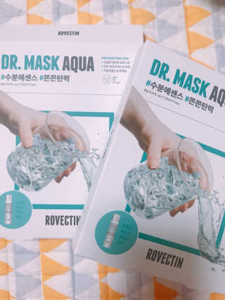 로벡틴 닥터 마스크 아쿠아 — 4점을 준 리뷰어가 2020년 3월 올린 사용 사진