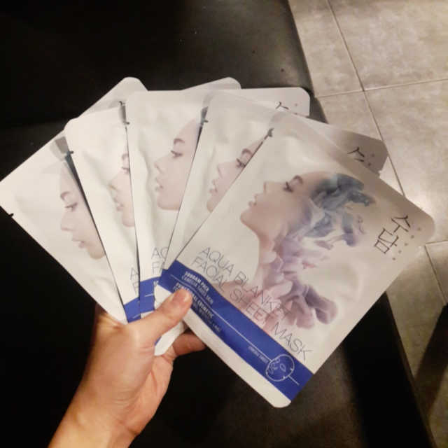 수담 수분담요팩 (5매) 리뷰 사진