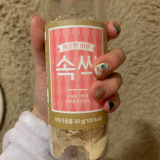 에스뉴트리 깨끗한 하루 속싹 — 5점을 준 리뷰어가 2018년 12월 올린 사용 사진