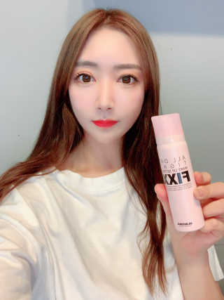 쏘내추럴 올데이 메이크업 픽서 — 5점을 준 리뷰어가 2019년 8월 올린 사용 사진