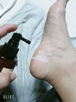 아미니 릴렉싱 풋 필링 스프레이 — 5점을 준 리뷰어가 2019년 4월 올린 사용 사진