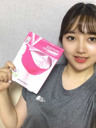 스케덤 펩타이드 리프팅밴드 — 4점을 준 리뷰어가 2019년 7월 올린 사용 사진