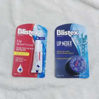 블리스텍스 딥 리뉴얼,  립 메덱스 립밤 2종 — 5점을 준 리뷰어가 2019년 9월 올린 사용 사진