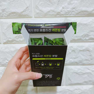 로하스웰 프랑스산 레몬밤 분말 — 4점을 준 리뷰어가 2018년 5월 올린 사용 사진
