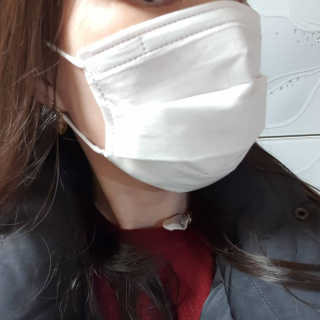 [닥터퓨리] 소프트터치 건강 마스크_성인+아동 — 5점을 준 리뷰어가 2019년 4월 올린 사용 사진
