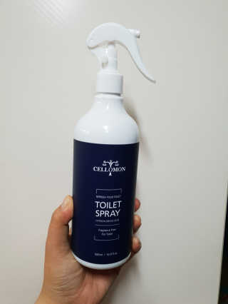 셀로몬 토일렛 스프레이 500ml — 5점을 준 리뷰어가 2018년 5월 올린 사용 사진