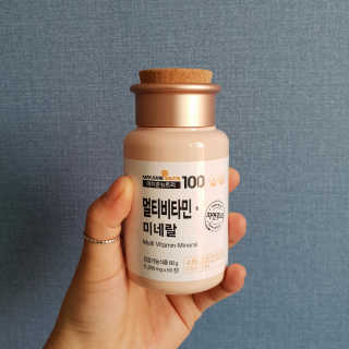 [메이준뉴트리] 멀티비타민and미네랄 1병, 1개월 분 — 3.83점을 준 리뷰어가 2018년 7월 올린 사용 사진
