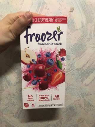 저칼로리 스무디바, 프루져 Froozer 2박스 — 3.67점을 준 리뷰어가 2018년 7월 올린 사용 사진