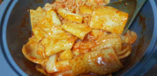 두번째 국떡 국가대표 떡볶이 1팩 + 영미칩 2봉 증정 — 5점을 준 리뷰어가 2019년 2월 올린 사용 사진