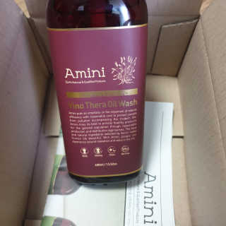 아미니 오일워시 시리즈 400ml（3종 중 1종 랜덤발송 — 5점을 준 리뷰어가 2019년 8월 올린 사용 사진