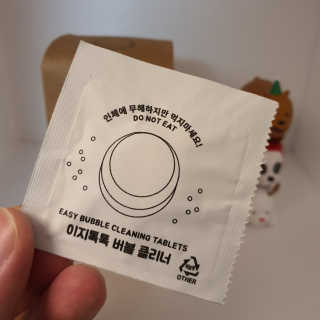[에코앤드]이지톡톡 버블클리너 1종세척제 — 4점을 준 리뷰어가 2019년 8월 올린 사용 사진