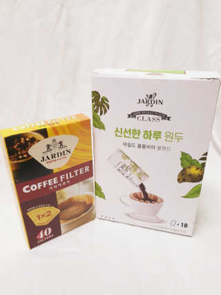 (주)쟈뎅 [쟈뎅] 클래스 신선한 하루 원두+여과지 SET — 5점을 준 리뷰어가 2019년 3월 올린 사용 사진