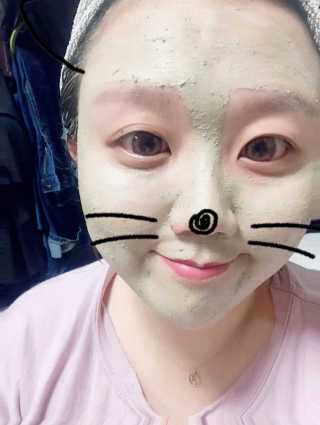 글랜무어 디톡 제올라이트 클리어링 버블 팩 — 4.5점을 준 리뷰어가 2018년 5월 올린 사용 사진