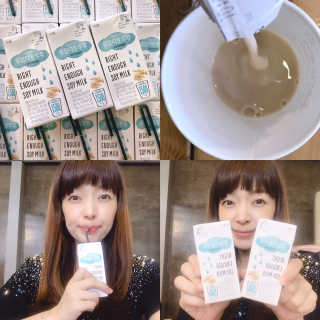 이롬 두유다운두유 4종 — 5점을 준 리뷰어가 2019년 8월 올린 사용 사진