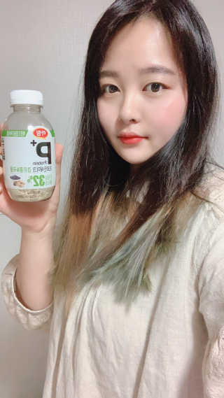 하림 P+ 닭가슴살 프로틴 쉐이크 — 5점을 준 리뷰어가 2019년 6월 올린 사용 사진