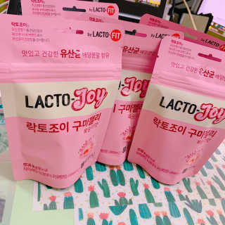락토조이 구미젤리 복숭아맛 — 4.5점을 준 리뷰어가 2019년 6월 올린 사용 사진