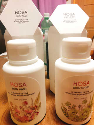 HOSA BODY WASH+BODY LOTION — 5점을 준 리뷰어가 2018년 3월 올린 사용 사진