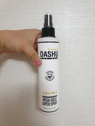 다슈코리아 다슈 포 맨 프리미엄 메가 홀드 슈퍼 스프레이 250ml — 5점을 준 리뷰어가 2019년 2월 올린 사용 사진