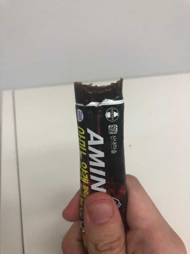 아미노양갱 리뷰 사진