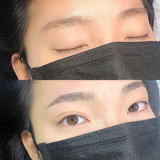 [더나인_청주점] 자연눈썹 반영구 리뷰 사진