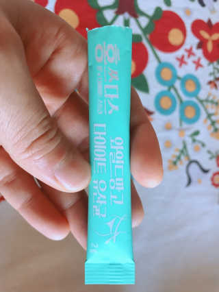 홍쓰다스 다이어트유산균, 체지방감소와 장건강개선 — 4.5점을 준 리뷰어가 2019년 9월 올린 사용 사진