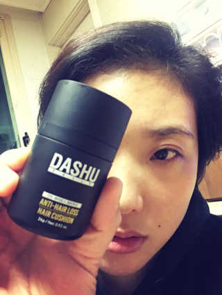 다슈코리아 다슈 안티 헤어로스 헤어쿠션 16g — 3.5점을 준 리뷰어가 2017년 3월 올린 사용 사진