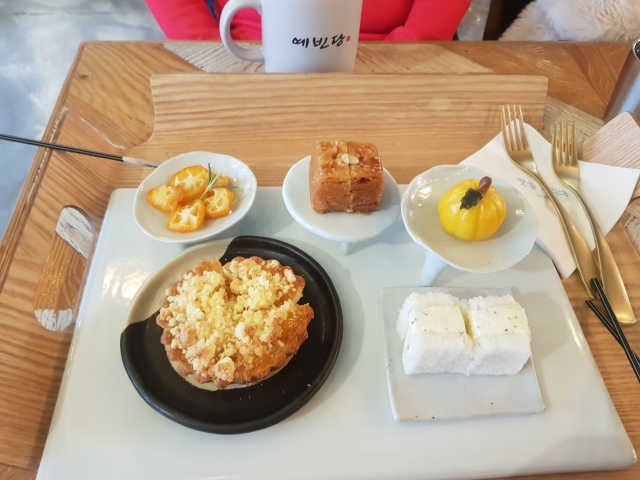 [맛을그리다 by 예빈당] 코리안디저트 세트 + 음료2잔 리뷰 사진