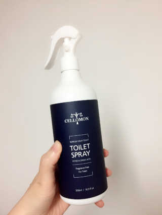 셀로몬 토일렛 스프레이 500ml — 5점을 준 리뷰어가 2018년 5월 올린 사용 사진