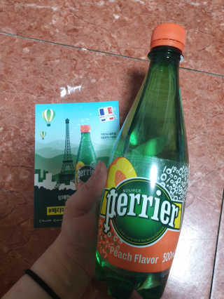 페리에 피치 500ml PET — 5점을 준 리뷰어가 2019년 11월 올린 사용 사진