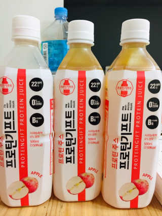 프로틴주스 프로틴기프트 — 4.5점을 준 리뷰어가 2019년 4월 올린 사용 사진