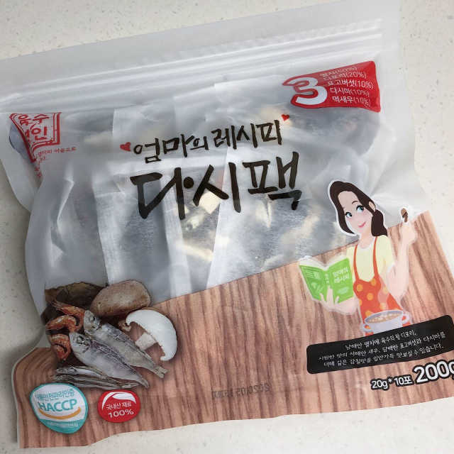 육수명인 엄마의 레시피 다시팩 3번 리뷰 사진